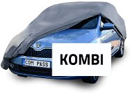 COMPASS  Ochranná plachta FULL  KOMBI 485x180x116cm 100% WATERPROOF - Plachta na auto