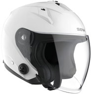 Econo, SENA (glossy white, size L) - Motorbike Helmet