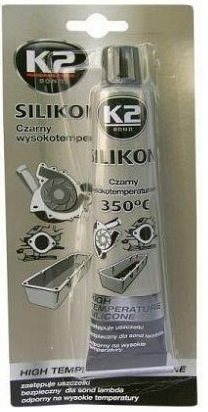Szilikon motoralkatrészek tömítéséhez - fekete 85 g K2