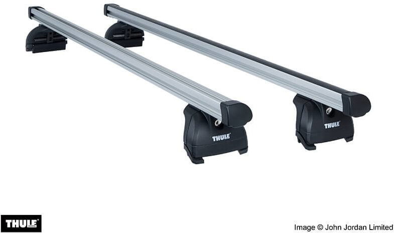 THULE Roof Racks with Integrated Longitudinal Bars for BMW 5