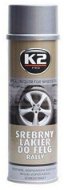 K2 SILVER LACQUER FOR RALLY WHEELS 500ml - silver lacquer for wheels - Spray Paint
