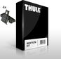 THULE Evo Clamp Kit 5157 for TH7105 Foot Pack - Mounting Kit for Tow Bars