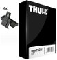 THULE Evo Clamp Kit 5193 for TH7105 Foot Pack - Mounting Kit for Tow Bars