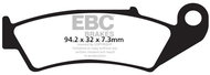 EBC Brake pads FA125R - Motorbike Brake Pads