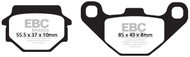 EBC Brake pads FA067R - Motorbike Brake Pads