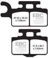EBC Brake pads FA302R - Motorbike Brake Pads