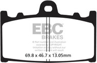EBC Brake pads FA366TT - Motorbike Brake Pads