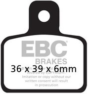 EBC Brake pads FA351TT - Motorbike Brake Pads