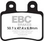 EBC Brake pads FA350TT - Motorbike Brake Pads