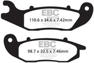 EBC Brake pads FA465TT - Motorbike Brake Pads