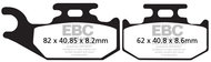 EBC Brake pads FA414TT - Motorbike Brake Pads