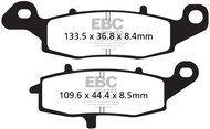 EBC Brake pads FA231 - Motorbike Brake Pads