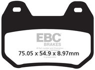 EBC Brake pads FA304 - Motorbike Brake Pads