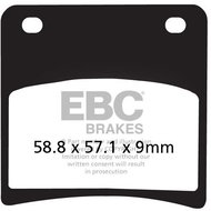 EBC Brake pads FA146 - Motorbike Brake Pads