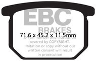 EBC Brake pads FA065 - Motorbike Brake Pads