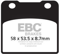EBC Brake pads FA103 - Motorbike Brake Pads