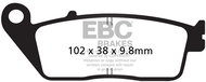 EBC Brake pads FA196 - Motorbike Brake Pads