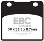 EBC Brake Pads FA103V - Motorbike Brake Pads
