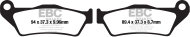EBC Brake pads FA671V - Motorbike Brake Pads