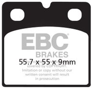 EBC Brake pads FA018V - Motorbike Brake Pads