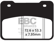 EBC Brake pads SFA627HH - Motorbike Brake Pads