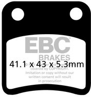 EBC Brake pads SFA257/2 - Motorbike Brake Pads