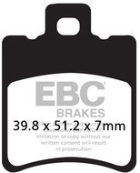 EBC Brake pads SFA193 - Motorbike Brake Pads