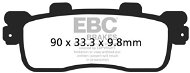 EBC Brake Pads SFA498 - Motorbike Brake Pads