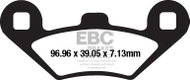 EBC Brake pads SFA650 - Motorbike Brake Pads