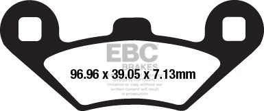 EBC Brake pads SFA650 - Motorbike Brake Pads - Main image