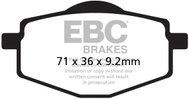 EBC Brake pads SFA101 - Motorbike Brake Pads