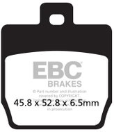 EBC Brake pads SFA268 - Motorbike Brake Pads