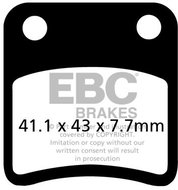 EBC Brake pads SFA257 - Motorbike Brake Pads