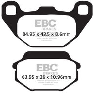 EBC Brake pads SFA305 - Motorbike Brake Pads