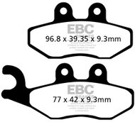 EBC Brake pads SFA353 - Motorbike Brake Pads