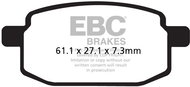 EBC Brake pads SFAC169 - Motorbike Brake Pads