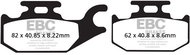 EBC Brake pads SFAC413 - Motorbike Brake Pads