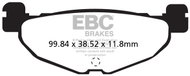 EBC Brake pads SFAC408 - Motorbike Brake Pads