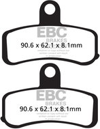 EBC Brake pads FA457HH - Motorbike Brake Pads