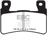 EBC Brake pads FA296HH - Motorbike Brake Pads