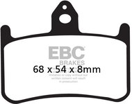 EBC Brake pads FA187HH - Motorbike Brake Pads
