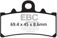 EBC Brake pads FA606HH - Motorbike Brake Pads