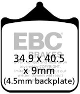 EBC Brake pads FA604/4HH - Motorbike Brake Pads