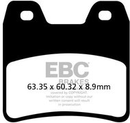 EBC Brake pads FA348HH - Motorbike Brake Pads