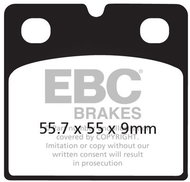 EBC Brake pads FA018HH - Motorbike Brake Pads