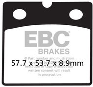EBC Brake pads FA171HH - Motorbike Brake Pads