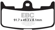 EBC Brake pads FA345HH - Motorbike Brake Pads