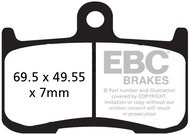 EBC Brake pads GPFAX347HH - Motorbike Brake Pads