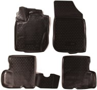 SIXTOL 3D Rubber Mats for RENAULT Duster, 05/2015->, without lever for remote tank opening - Car Mats