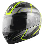 Yohe 950-16, Black, Fluo Size L - Motorbike Helmet